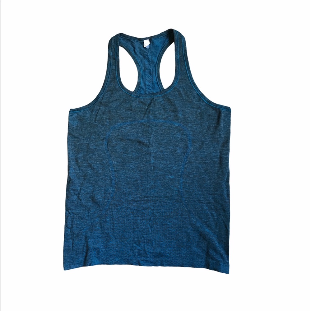 Lululemon Athletica Blue Racerback Tank size 10